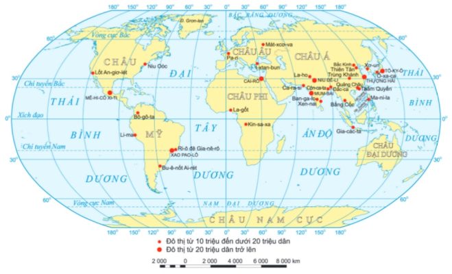 Một số thành phố đông dân nhất thế giới