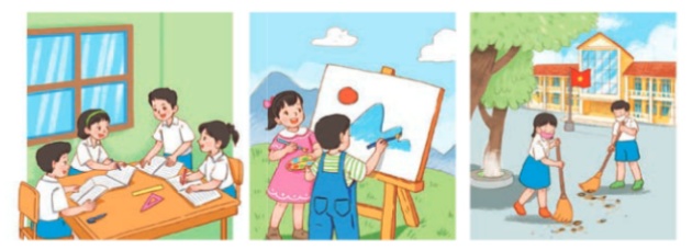 Bài 13: Cùng vui làm việc