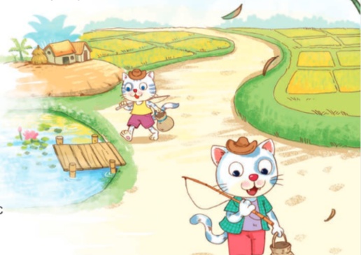 Bài 13: Mèo đi câu cá