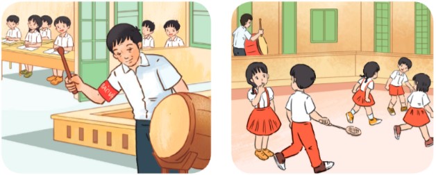 Bài 11: Đọc: Cái trống trường em