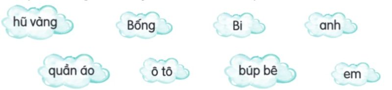Bài 3: Đọc: Niềm vui của Bi và Bống